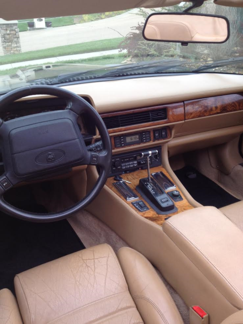 1994 Black Jaguar XJS Convertible