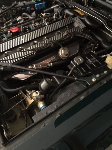 1994 Green Jaguar XJS Convertible