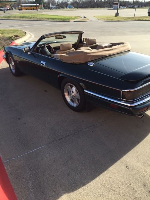 1994 Green Jaguar XJS Convertible
