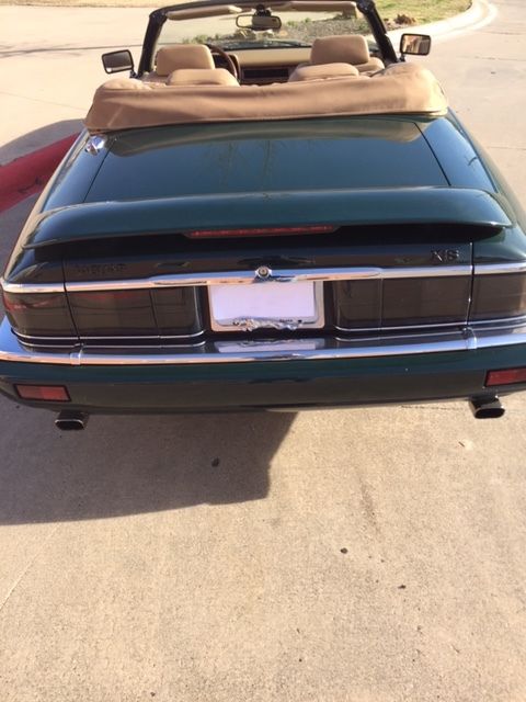 1994 Green Jaguar XJS Convertible