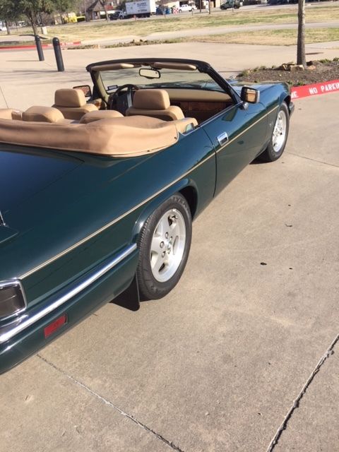 1994 Green Jaguar XJS Convertible