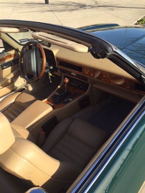 1994 Green Jaguar XJS Convertible