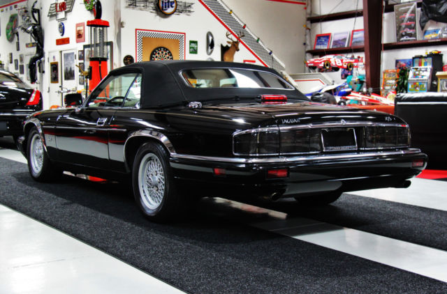 1994 Black Jaguar XJS Convertible