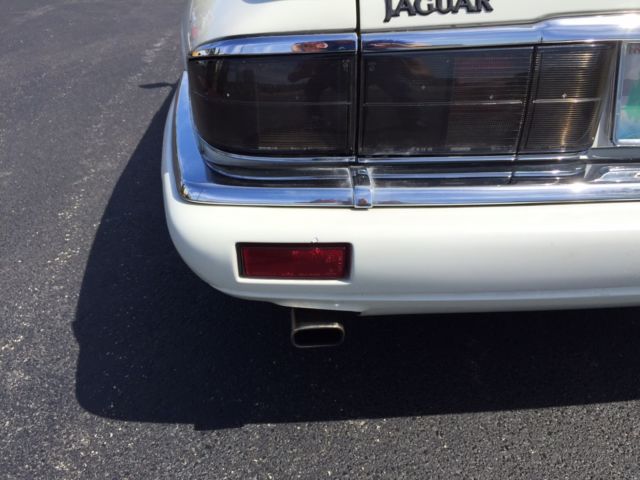 1994 White Jaguar XJS Convertible