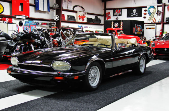 1994 Black Jaguar XJS Convertible