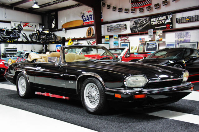 1994 Black Jaguar XJS Convertible