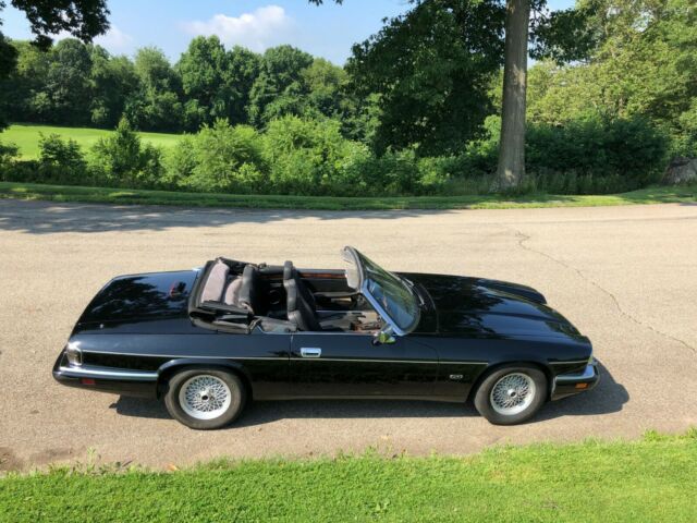 1994 Black Jaguar XJS Convertible