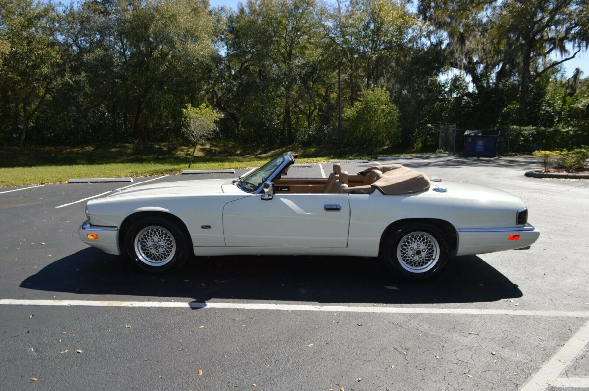 1994 White Jaguar XJS Convertible