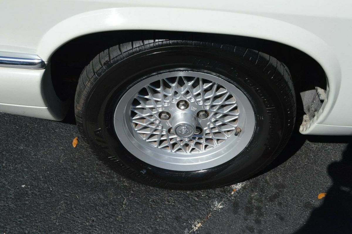 1994 White Jaguar XJS Convertible