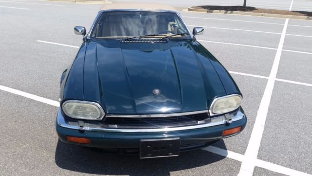 1994 British Racing Green Jaguar XJS Convertible