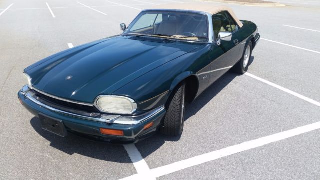 1994 British Racing Green Jaguar XJS Convertible
