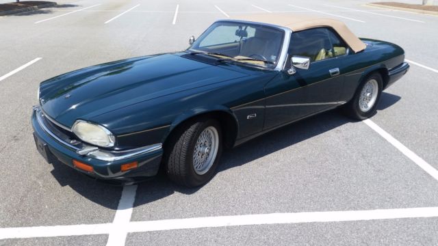 1994 British Racing Green Jaguar XJS Convertible