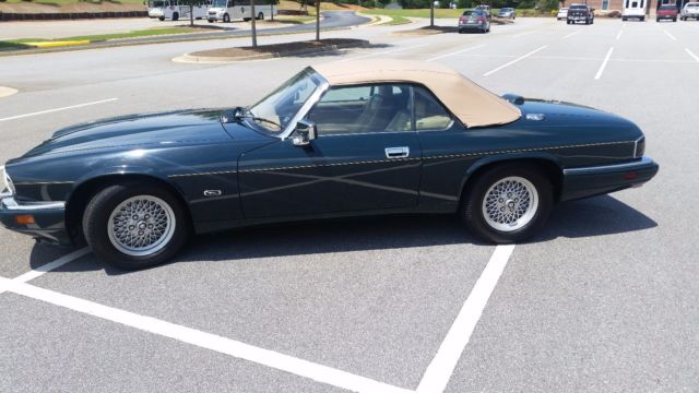 1994 British Racing Green Jaguar XJS Convertible