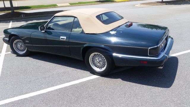 1994 British Racing Green Jaguar XJS Convertible