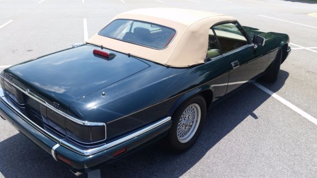 1994 British Racing Green Jaguar XJS Convertible