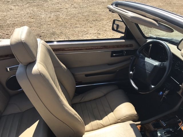 1994 Champagne Jaguar XJS Convertible