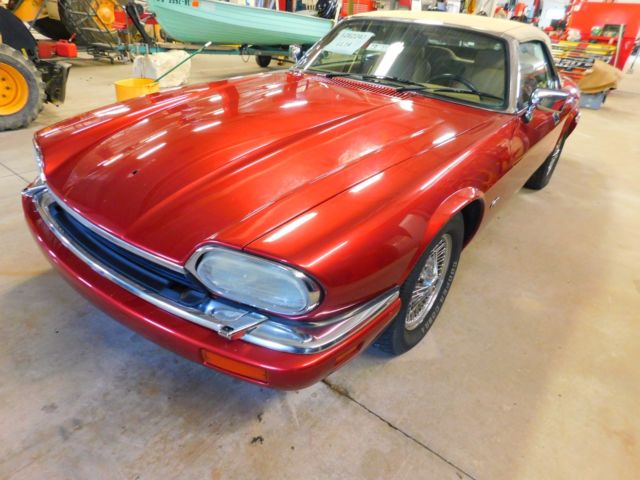 1994 Red Jaguar XJS Convertible