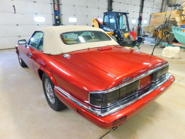 1994 Red Jaguar XJS Convertible