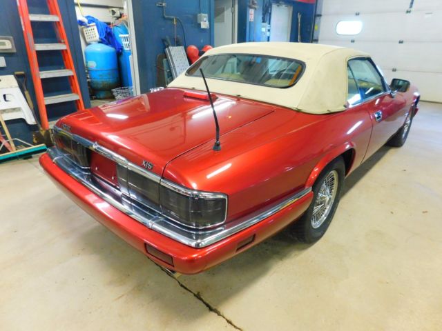 1994 Red Jaguar XJS Convertible