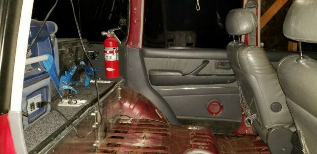 1994 Dark Red Toyota Land Cruiser SUV