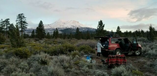 1994 Dark Red Toyota Land Cruiser SUV