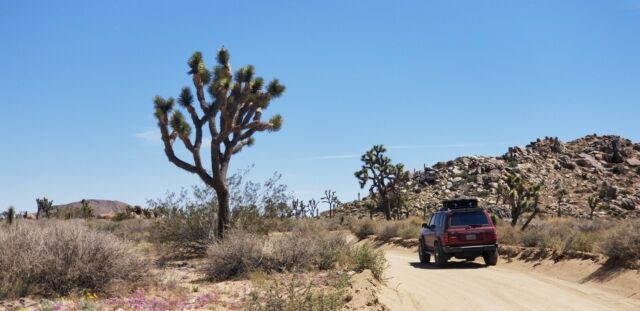 1994 Dark Red Toyota Land Cruiser SUV