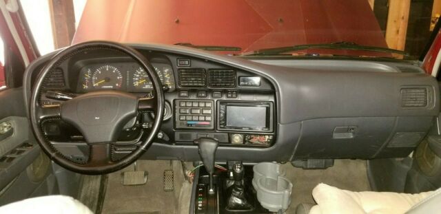 1994 Dark Red Toyota Land Cruiser SUV