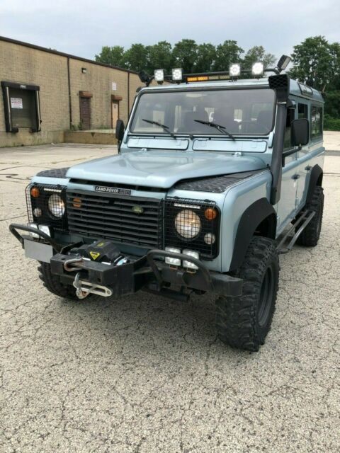 1994 Blue Metallic Land Rover Defender SUV