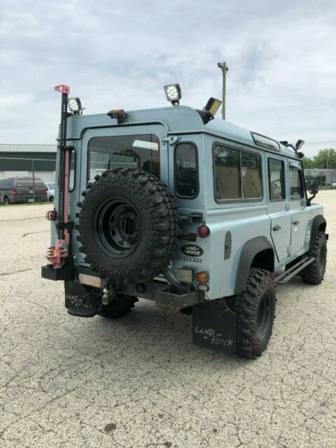 1994 Blue Metallic Land Rover Defender SUV