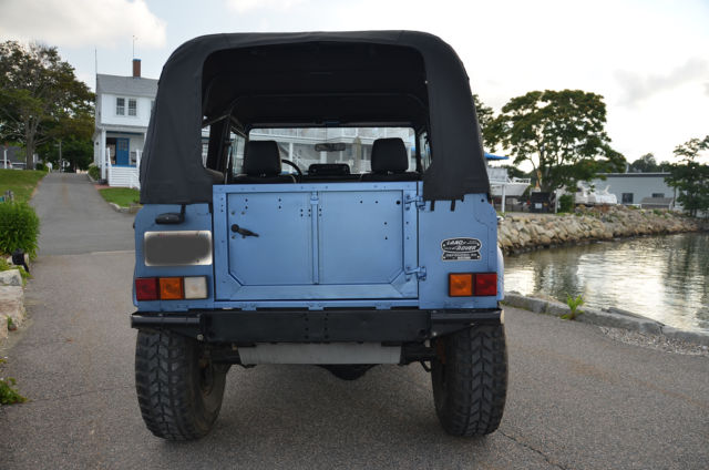 1994 Blue Land Rover Defender