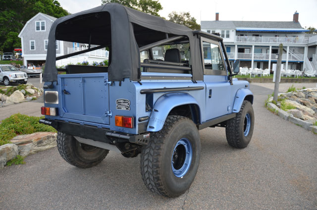 1994 Blue Land Rover Defender