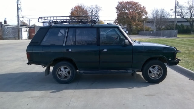 1994 Green Land Rover Range Rover SUV