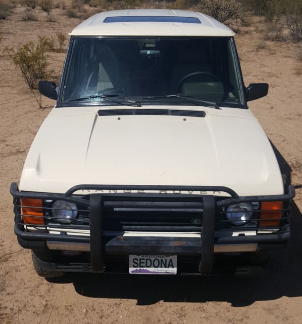 1994 White Land Rover Range Rover