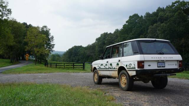 1994 White Land Rover Range Rover Wagon