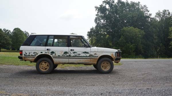 1994 White Land Rover Range Rover Wagon