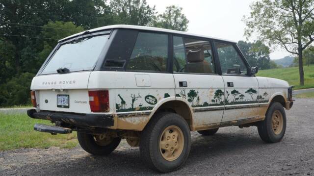 1994 White Land Rover Range Rover Wagon