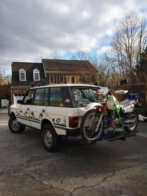 1994 White Land Rover Range Rover Wagon