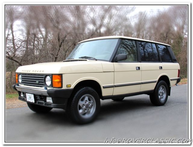 1994 Green Land Rover Range Rover SUV