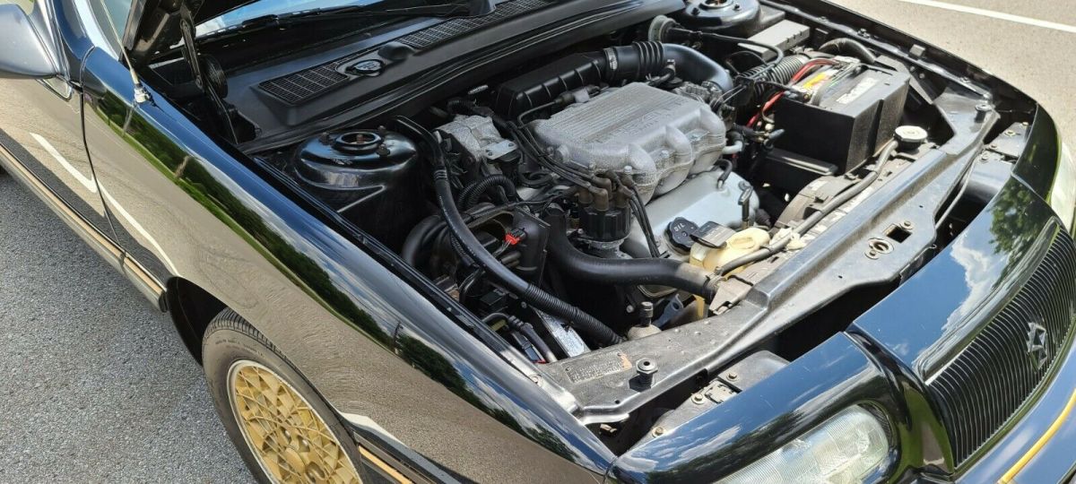 1994 Black Chrysler LeBaron Convertible