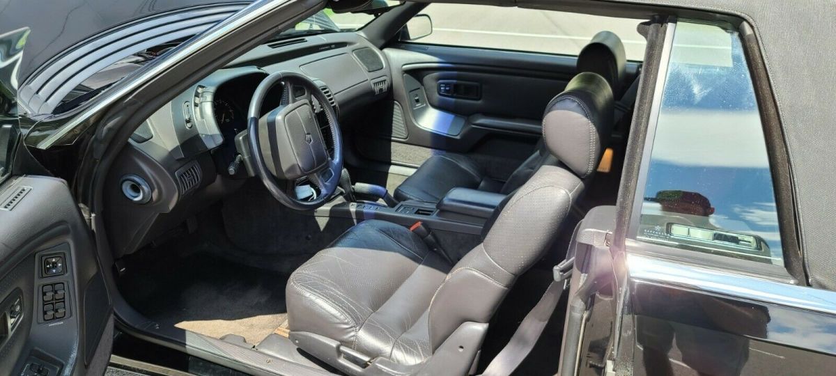 1994 Black Chrysler LeBaron Convertible
