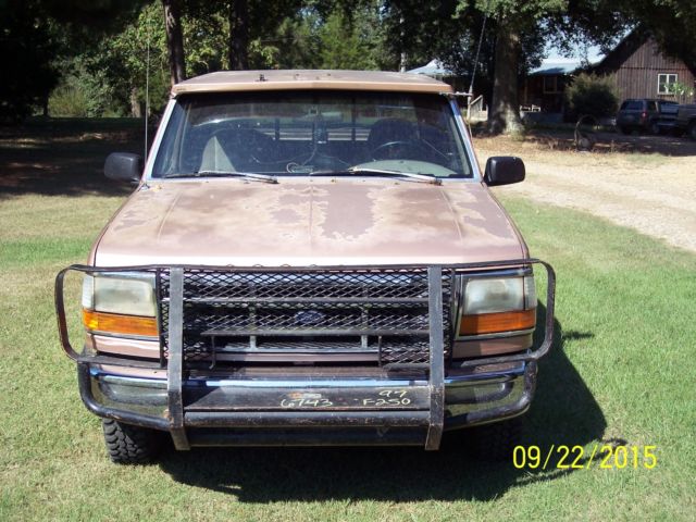 1994 Brown Ford F-150 Extended Cab Pickup