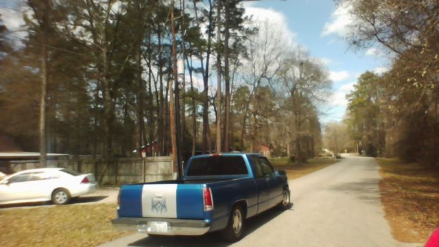 1994 Blue GMC Sierra 1500 Extended Cab Pickup