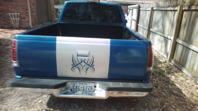 1994 Blue GMC Sierra 1500 Extended Cab Pickup