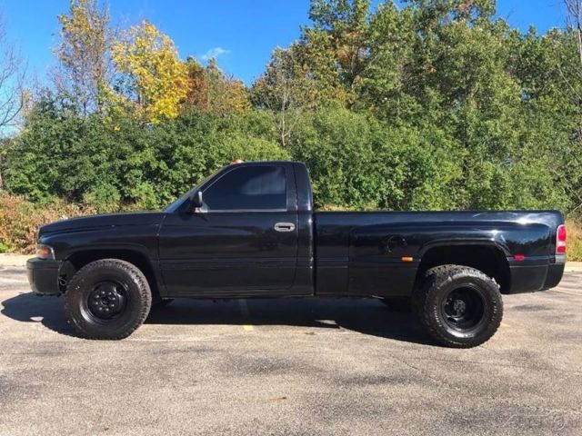 1994 Black Dodge Ram 3500 Pickup Truck
