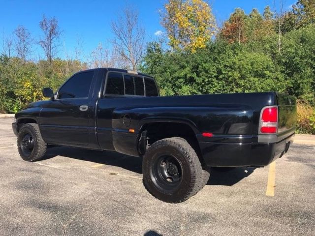 1994 Black Dodge Ram 3500 Pickup Truck