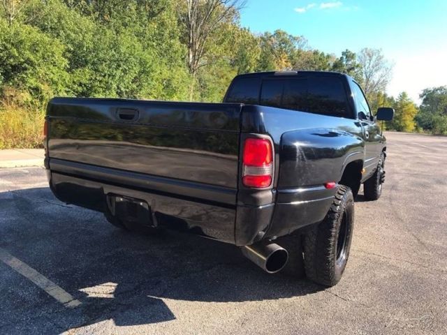 1994 Black Dodge Ram 3500 Pickup Truck