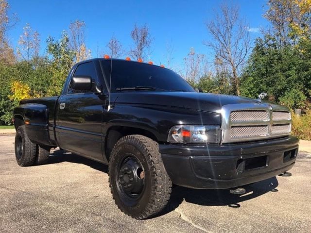 1994 Black Dodge Ram 3500 Pickup Truck