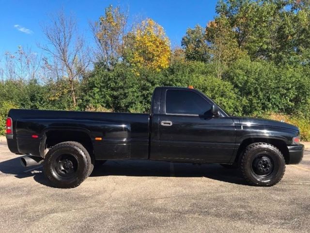 1994 Black Dodge Ram 3500 Pickup Truck