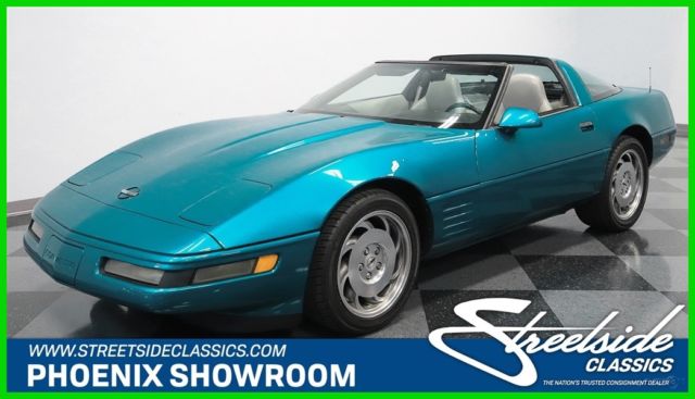 1994 Blue Chevrolet Corvette Coupe