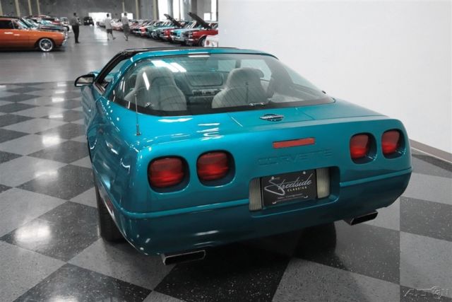 1994 Blue Chevrolet Corvette Coupe